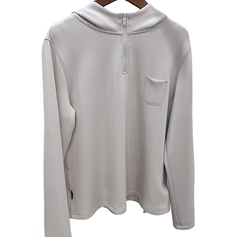 251065菲【麻尚】春季新款时尚连帽休闲长袖宽松卫衣