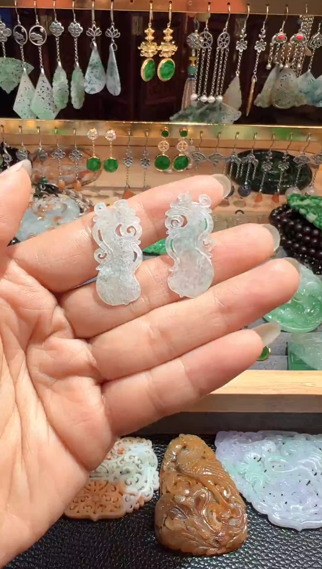 【闪购商品】翡翠挂件未镶嵌翡翠
