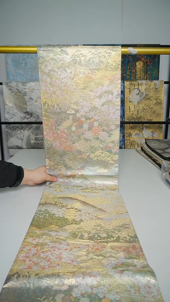 织绣织锦23风景花卉