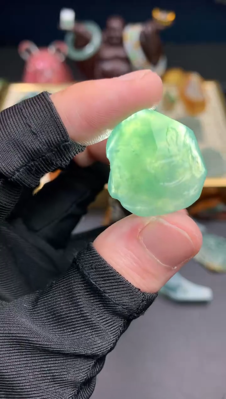 未镶嵌定制翡翠天然翡翠裸石（包工）