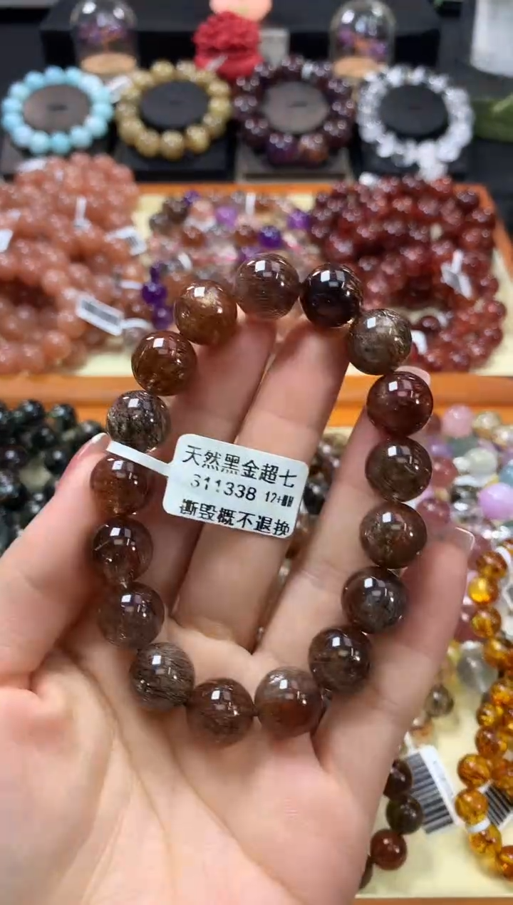 未镶嵌手链水晶12+