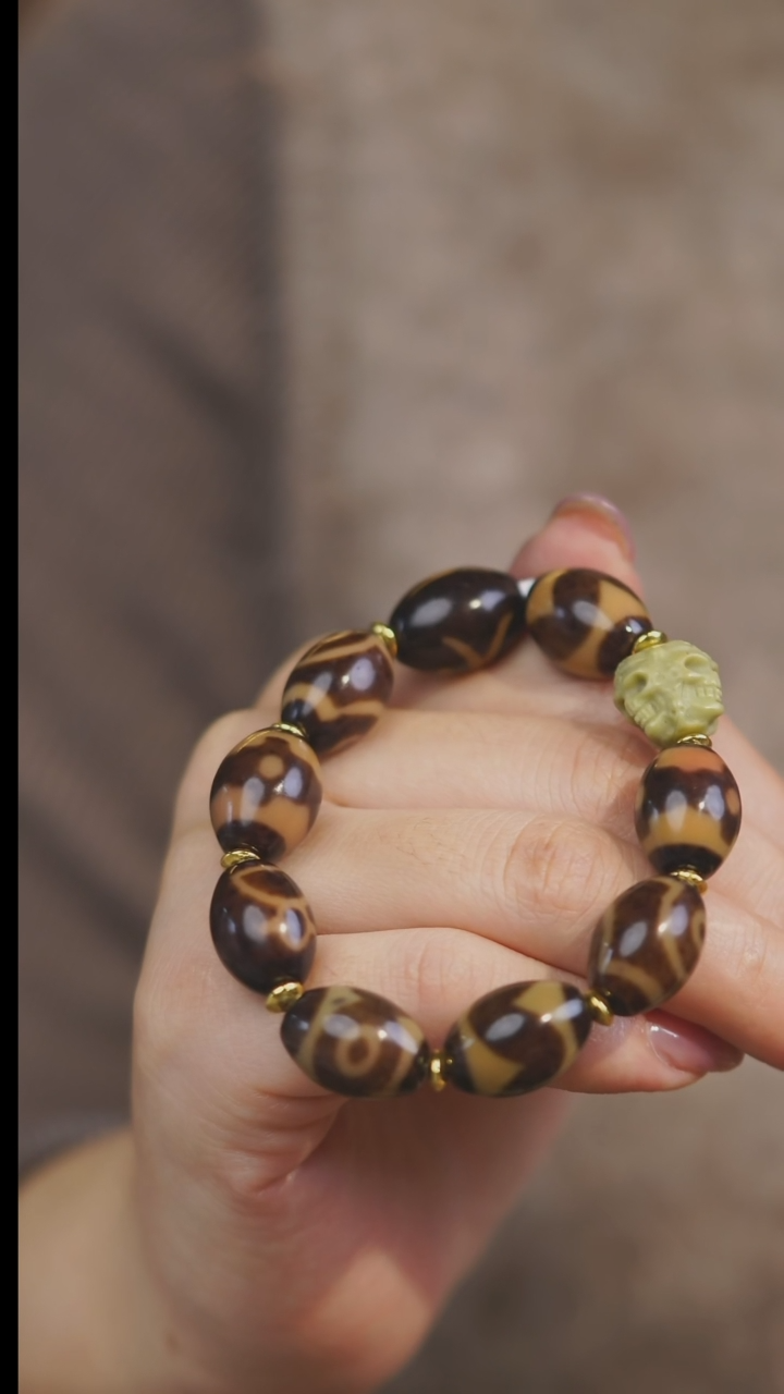 【闪购商品】玛瑙/玉髓手串未镶嵌多样性发一