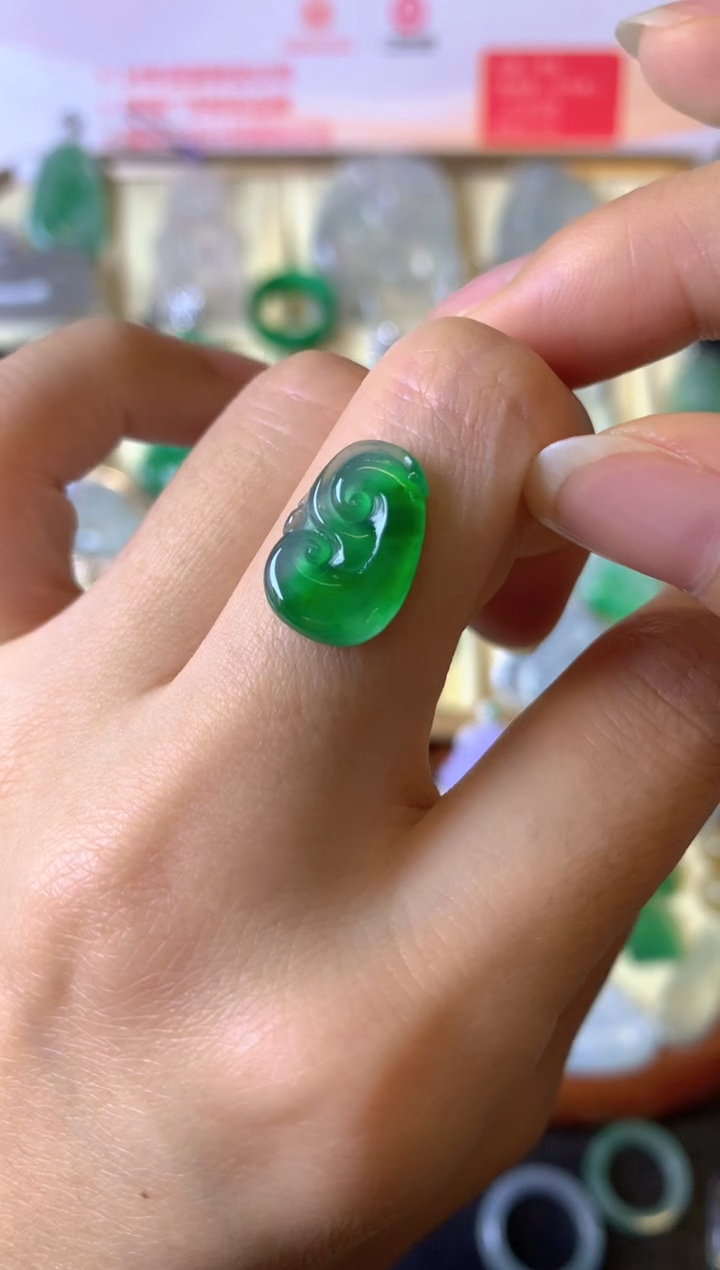 【闪购商品】定制翡翠未镶嵌1裸玉（客户意向镶嵌）