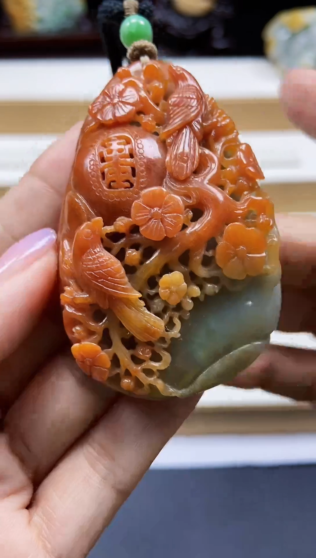 未镶嵌挂件翡翠翡翠A货