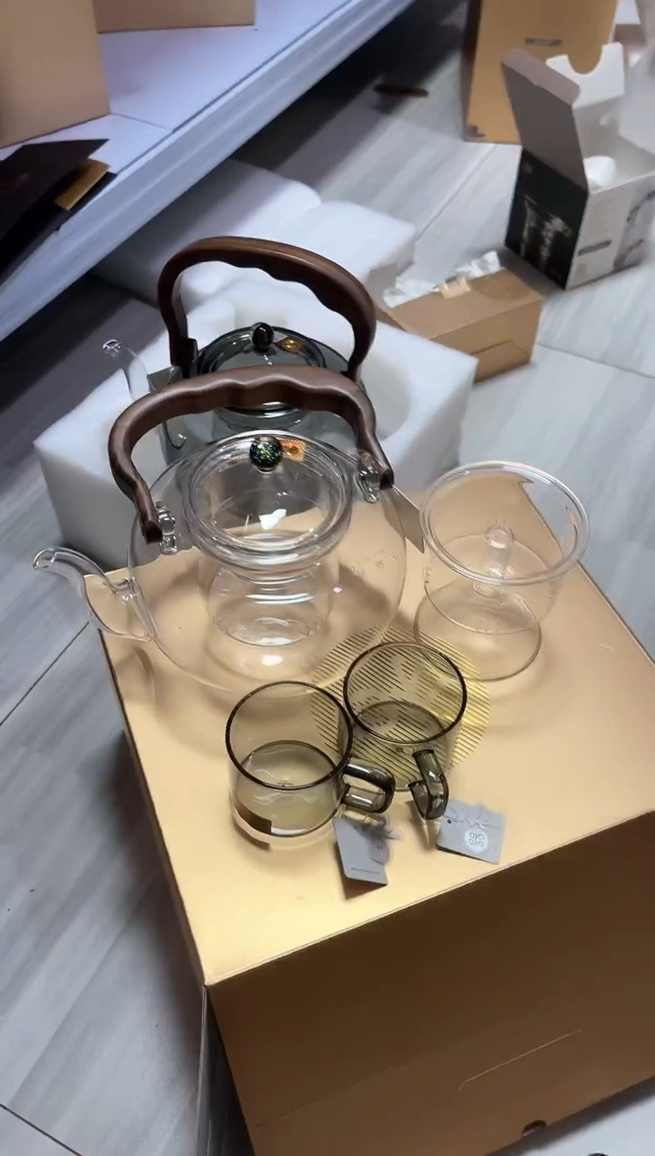 【闪购商品】禾器/山雅壶/透明加清禾烟灰浅黑。。