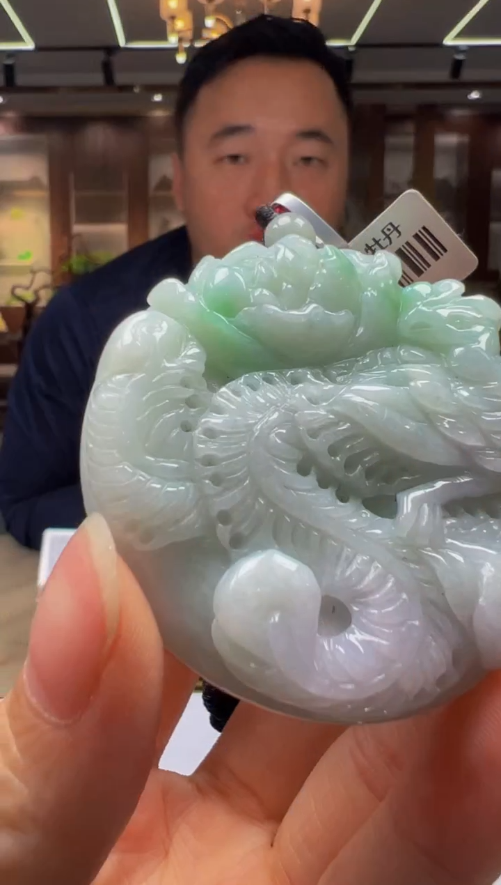 翡翠未镶嵌颈饰DY2025-7-9-120