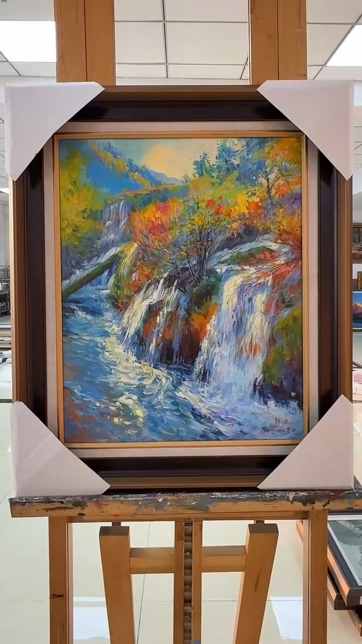 国画炳山艺术--梁朝水老师作品