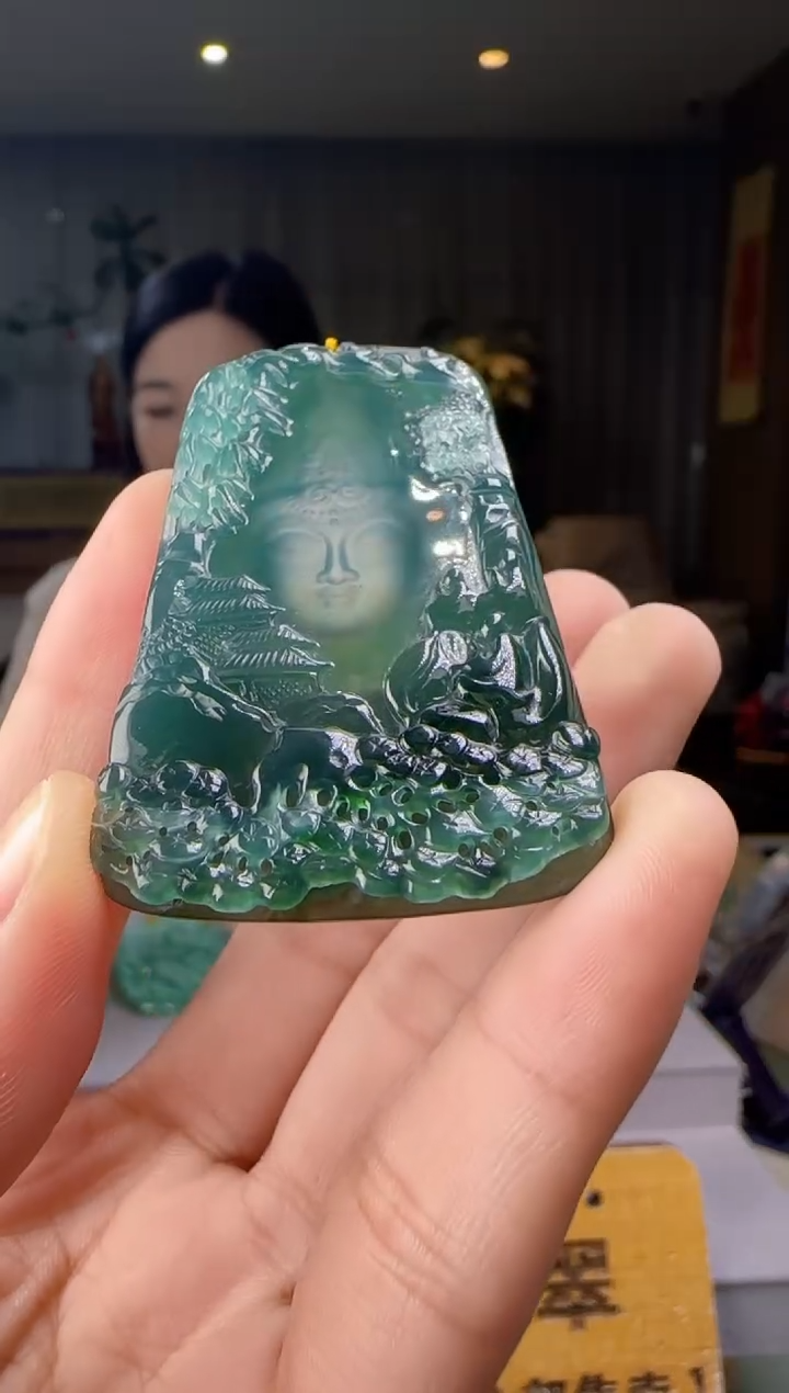 吊坠(不含链)未镶嵌翡翠多样性发其一HH@@960Q3J22579