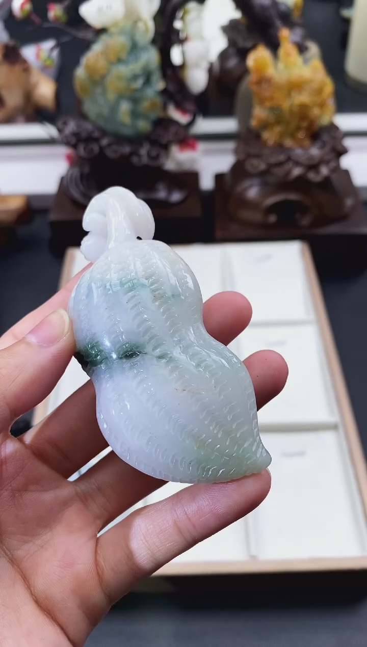 颈饰未镶嵌翡翠天然缅甸A货翡翠