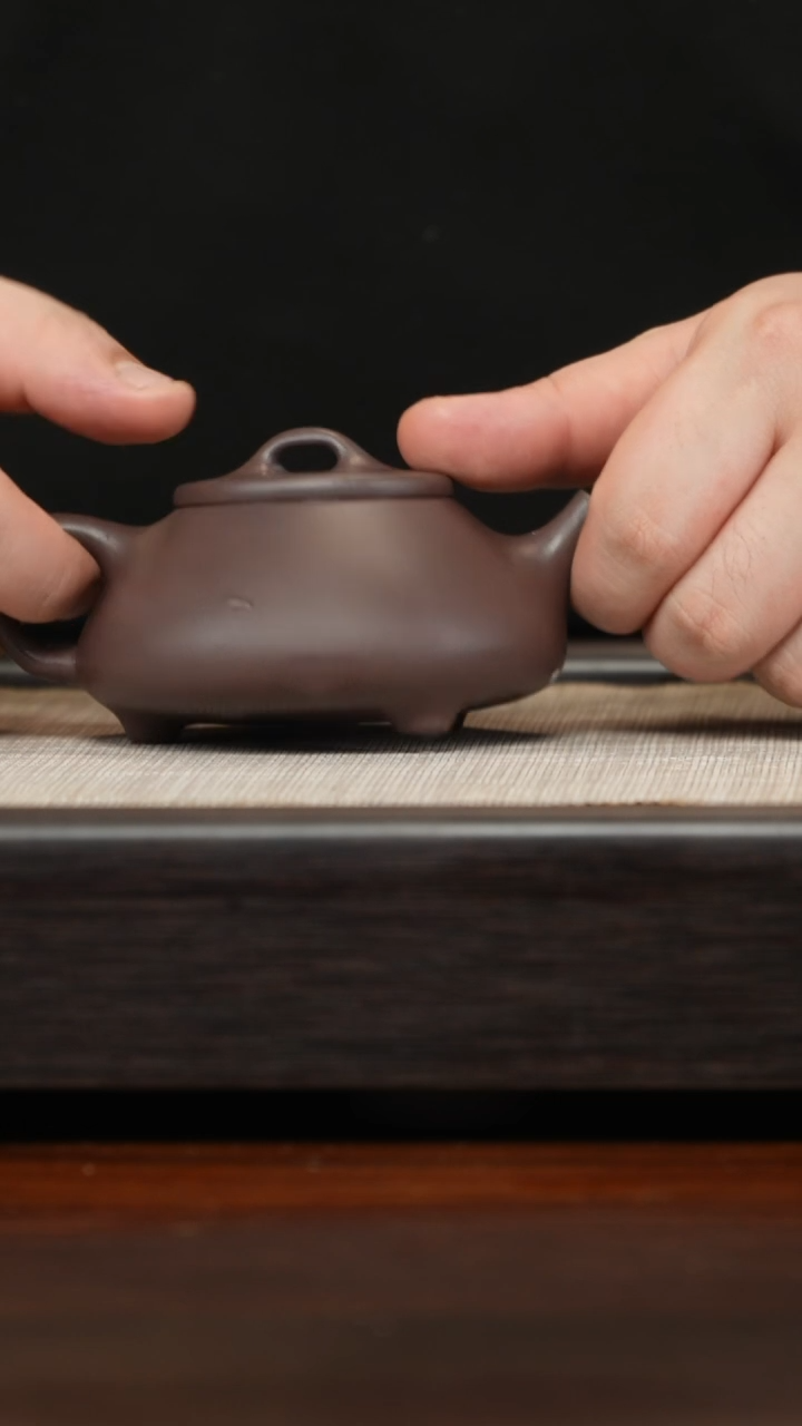 【闪购商品】紫砂茶壶新舟石瓢