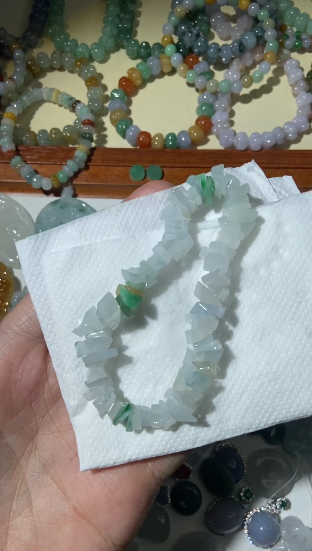 【闪购商品】翡翠颈饰未镶嵌【闪购商品】 天然翡翠