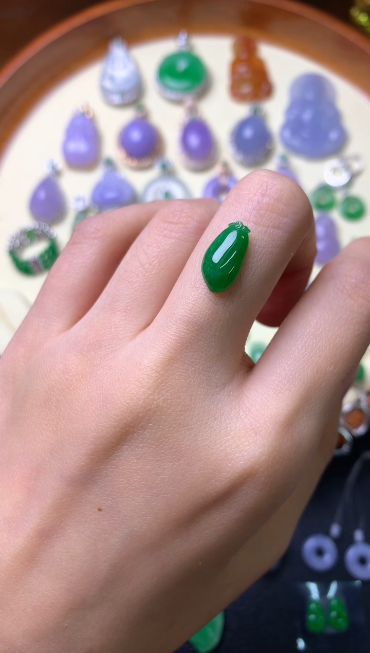 【闪购商品】定制翡翠未镶嵌裸石（镶嵌定制）