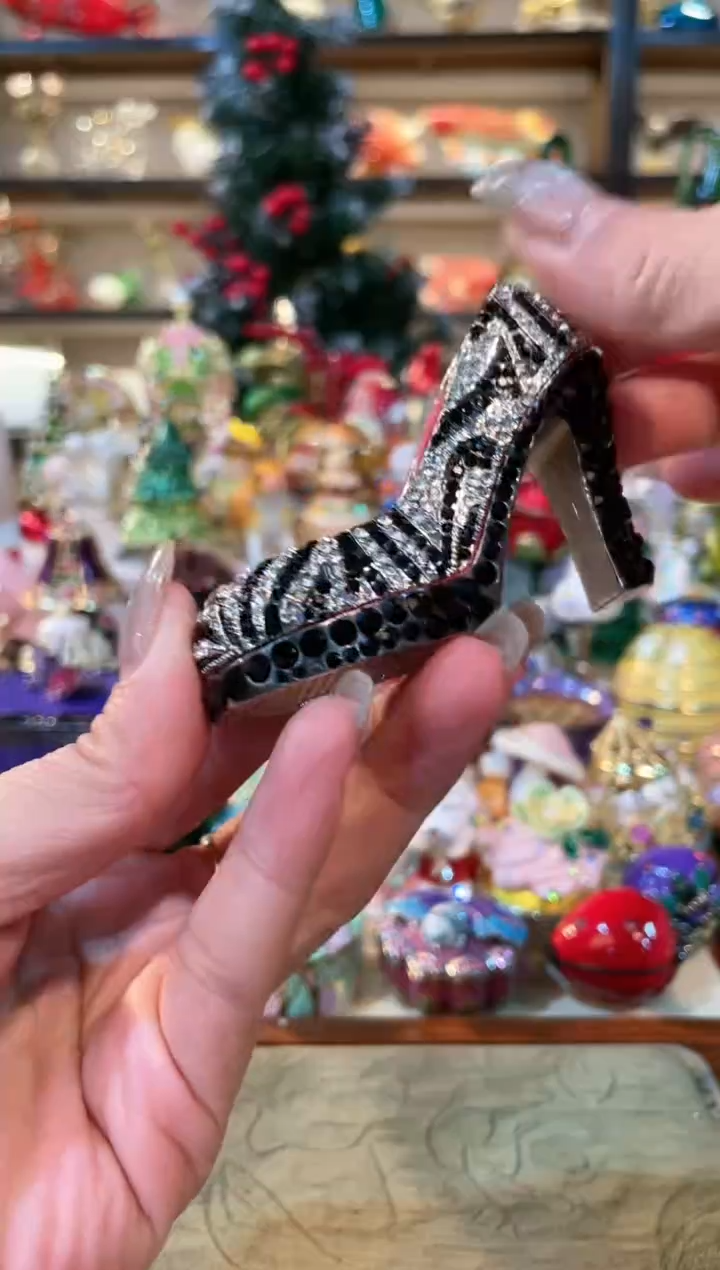 【闪购商品】 珐琅彩精致首饰盒