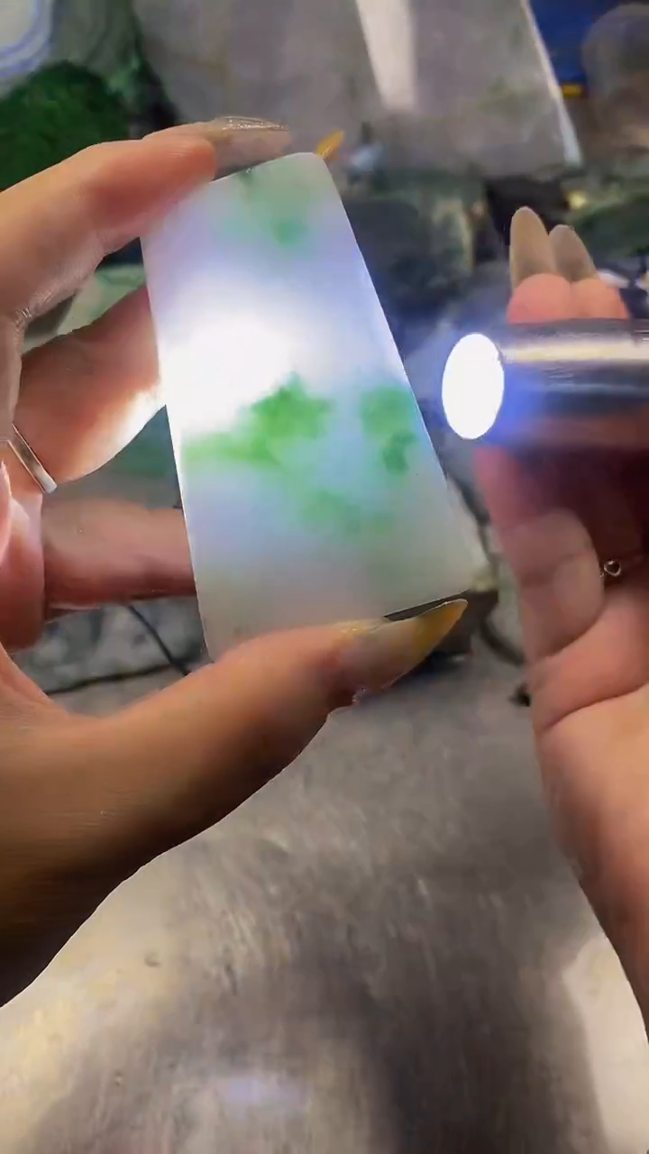 未镶嵌挂件翡翠天然缅甸翡翠A货466