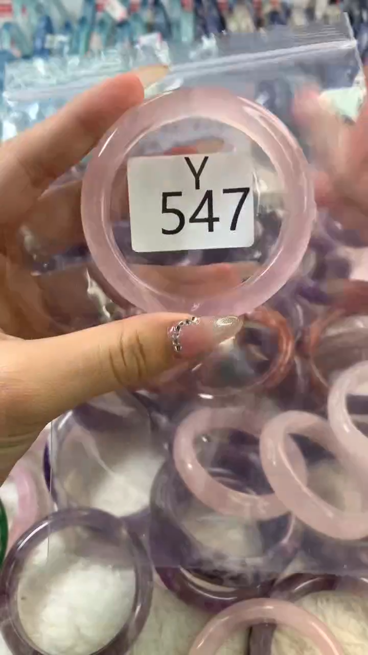 水晶手镯Y未镶嵌水晶547-55