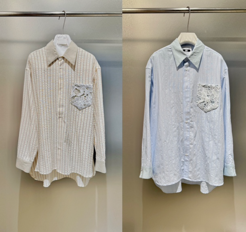 【ZHEN】CY206 2025新款衬衫显瘦时尚百搭设计师轻奢款