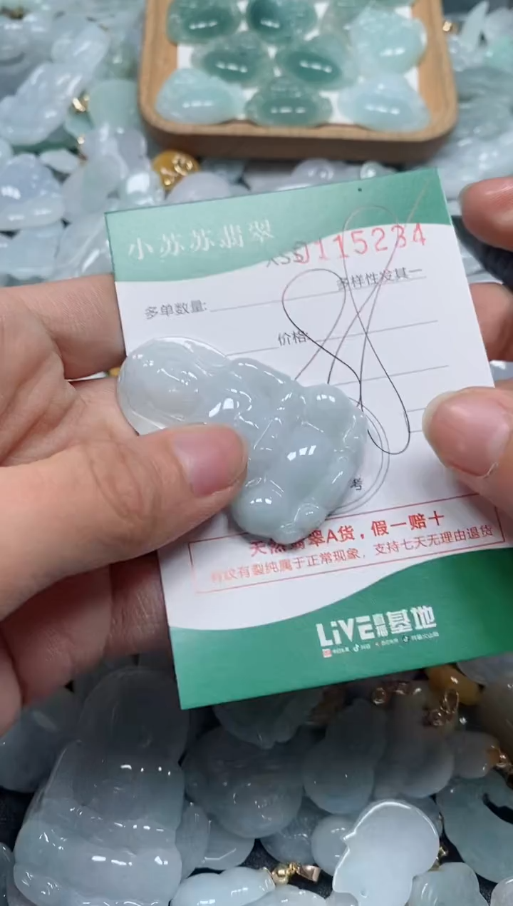【闪购商品】翡翠颈饰未镶嵌闪购商品0115234