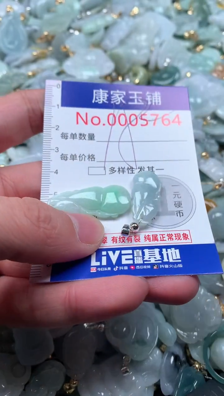 【闪购商品】翡翠吊坠(不含链)未镶嵌5764多样性发其一