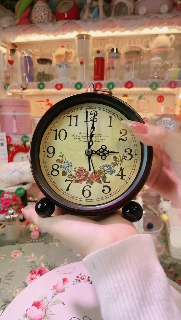 【闪购商品】摆件复古闹钟品质好，发货快，放心拍