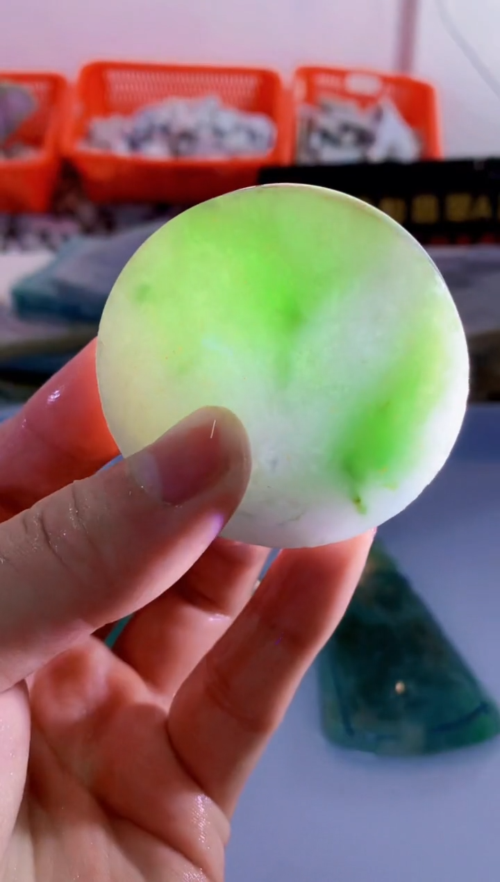 颈饰未镶嵌翡翠缅甸A货翡翠379