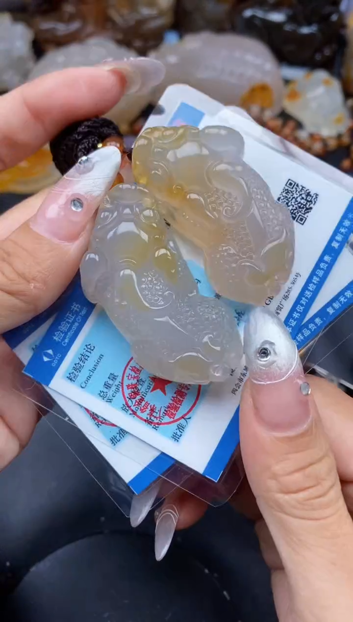 【闪购商品】玛瑙/玉髓颈饰未镶嵌ll