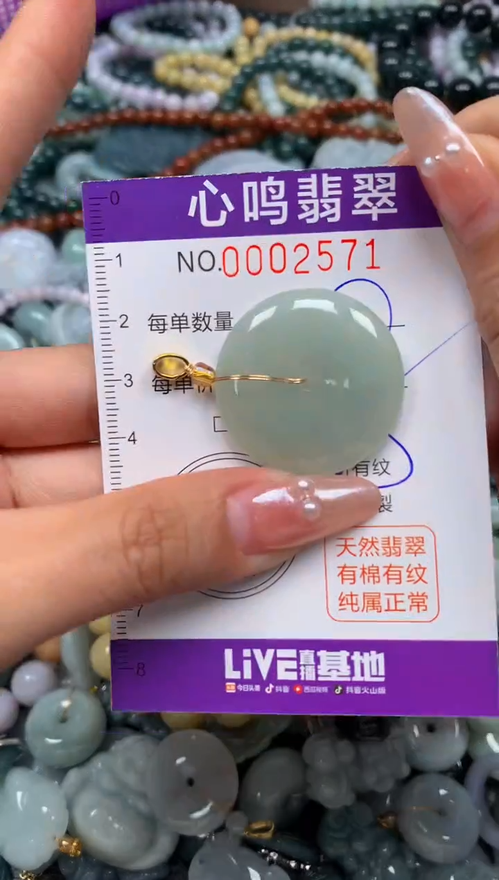 颈饰未镶嵌翡翠闪购002571