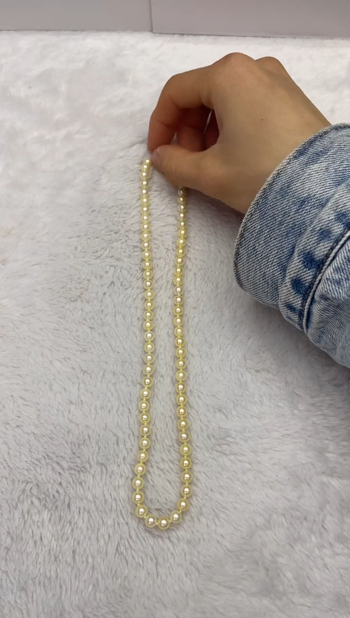 【闪购商品】海水珍珠颈饰未镶嵌AK羽皇金5.5-6mm（多样性发一）