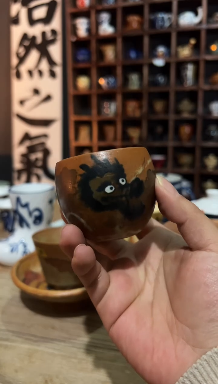 【闪购商品】观云听雨手绘茶具