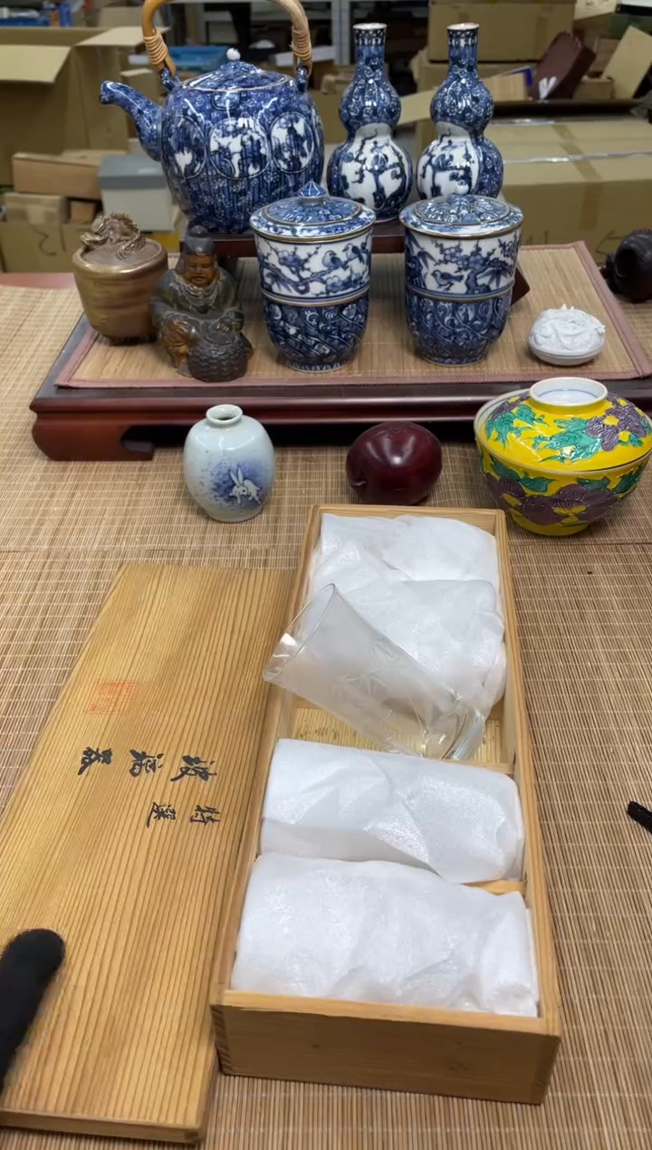 27号5只玻璃杯中古物品谨慎参拍直播链接