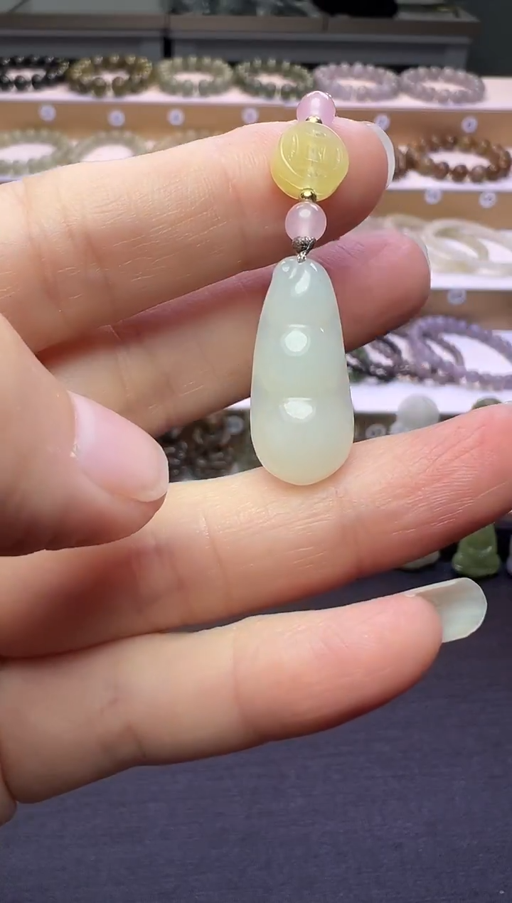 颈饰未镶嵌和田玉307号链接