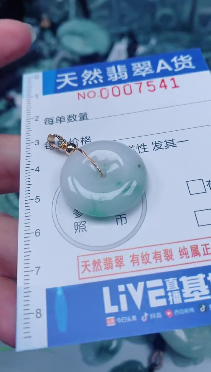 颈饰未镶嵌翡翠00007541