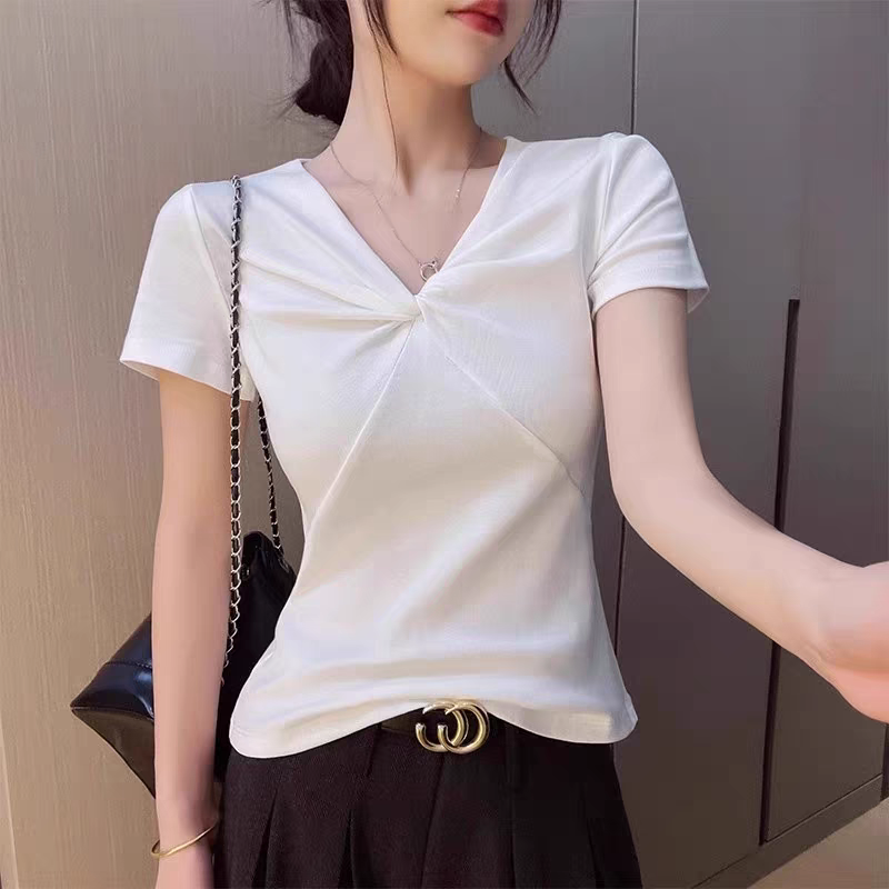 【嘻哈服饰】 901-1000常规宽松款短袖字母极简风时尚圆领宽松开叉