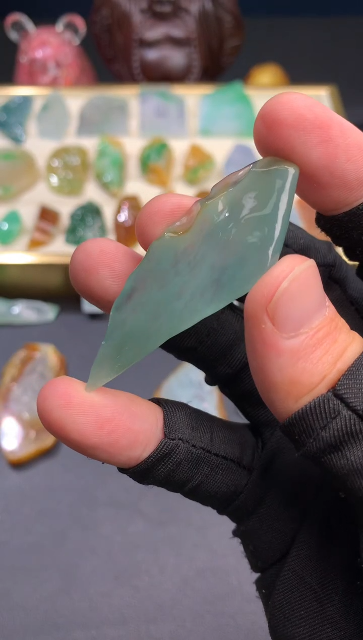 未镶嵌定制翡翠天然翡翠裸石（包工）