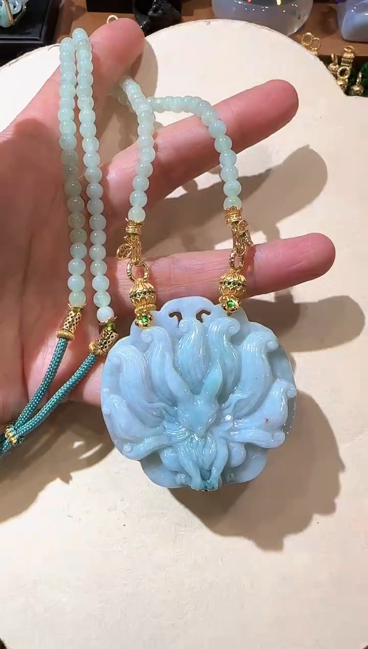 【闪购商品】翡翠颈饰未镶嵌国风