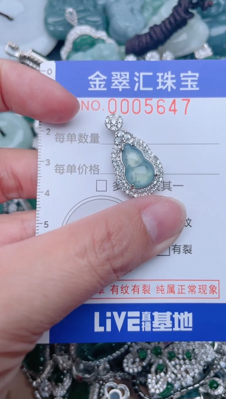 【闪购商品】翡翠颈饰未镶嵌5647...1