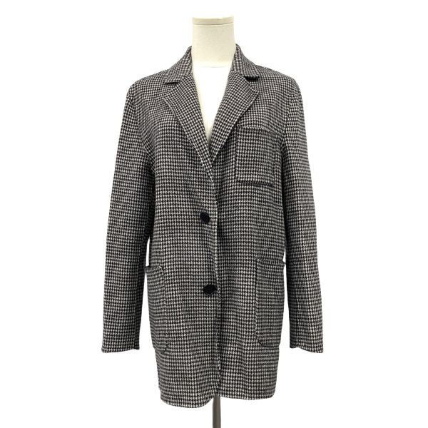 妃鱼/羊毛/大衣/95新/格零一一八