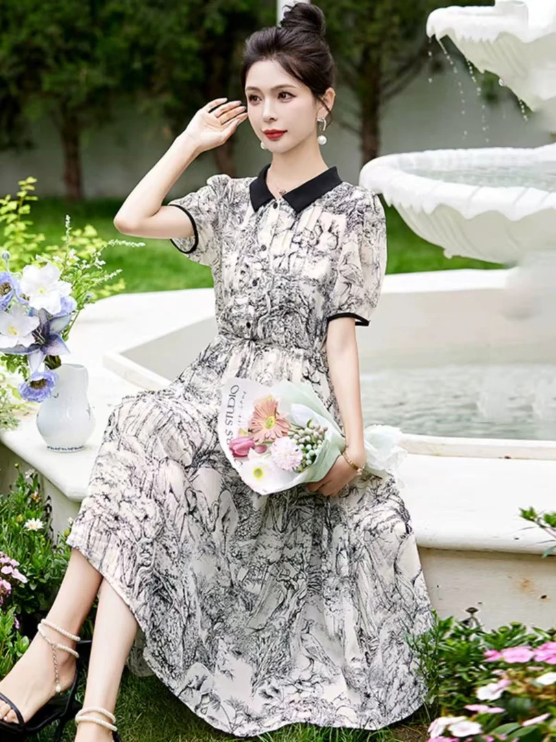 k629连衣裙女夏季2025新款夏季裙子