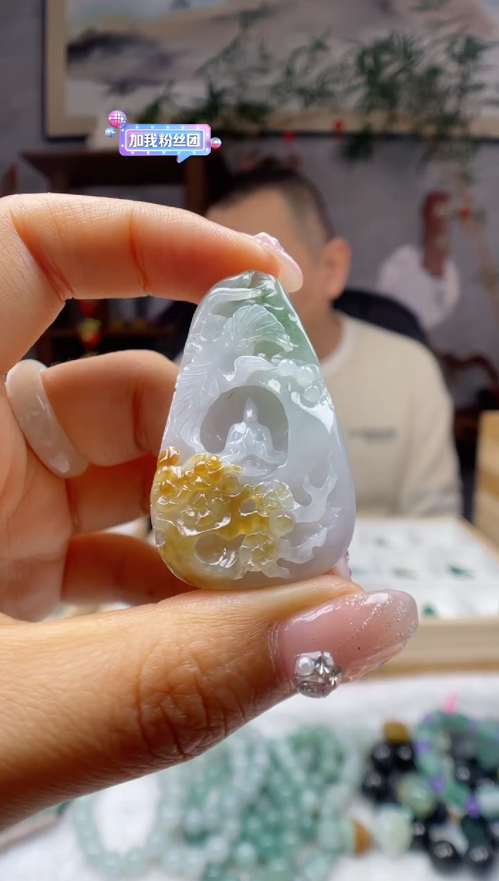 【闪购商品】定制翡翠未镶嵌悟道