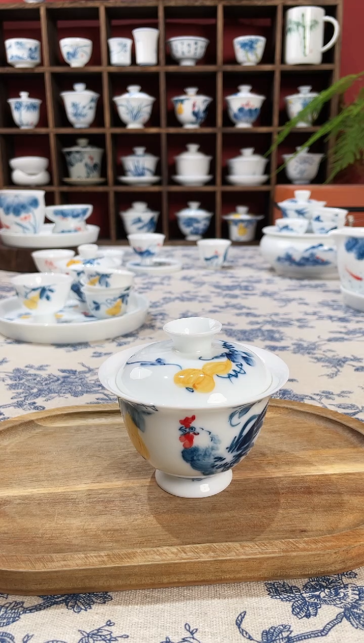 【闪购商品】盖碗/杯群芳斋闪购链接（以闪拍图片为准）