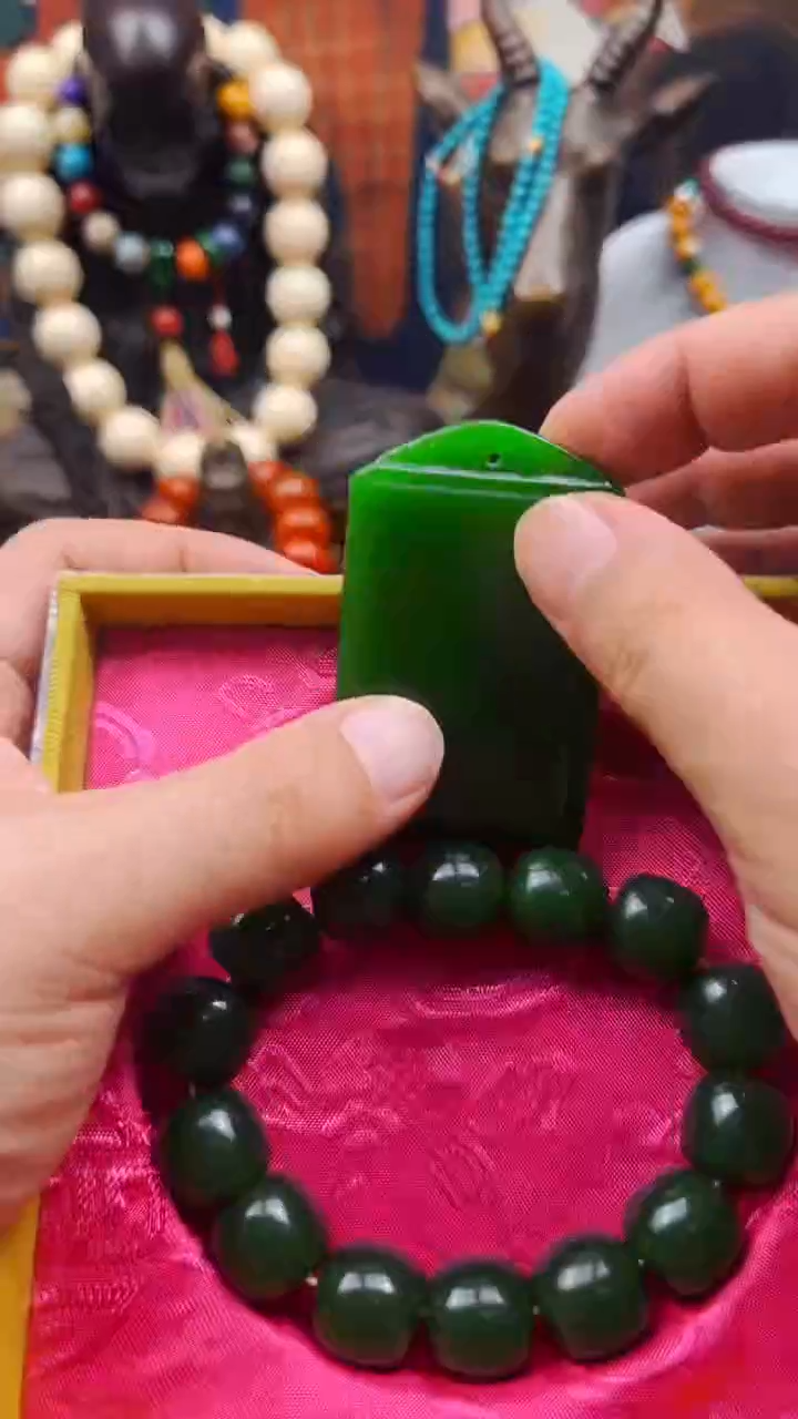 和田玉未镶嵌挂件老赵专属精品文玩