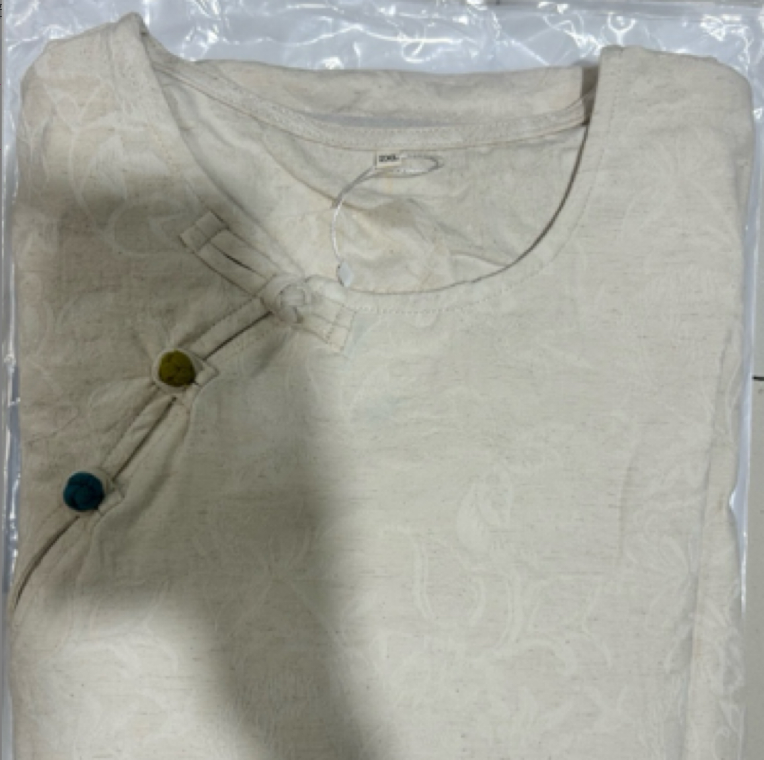 植森梦里水乡外贸棉麻睡衣套装