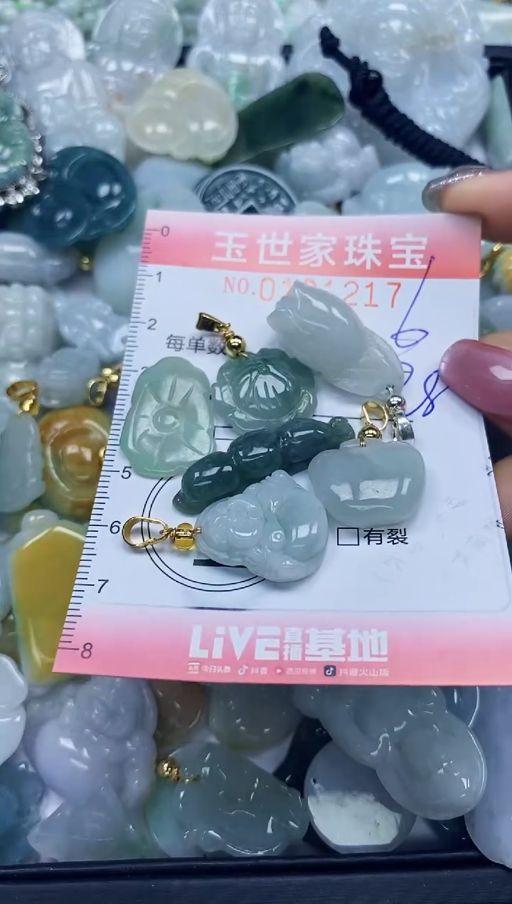 【闪购商品】翡翠颈饰未镶嵌闪购0181217