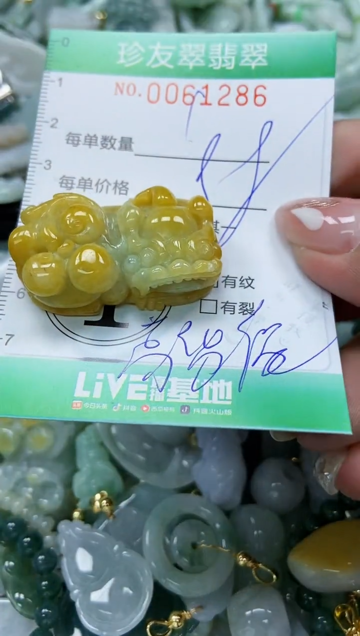 【闪购商品】翡翠颈饰未镶嵌闪购0061286