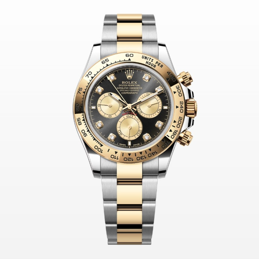 99新 Rolex/劳力士 全套/迪通拿/126503/黑盘钻刻金眼睛/40表径