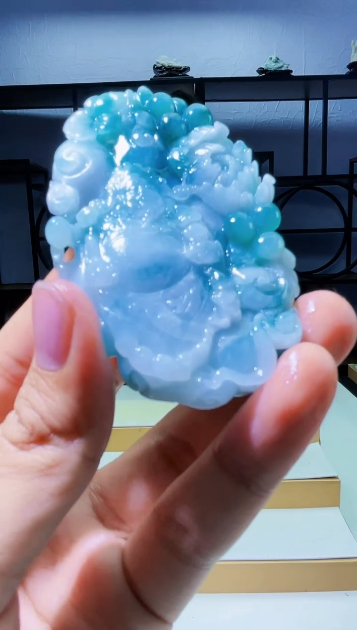 【闪购商品】定制翡翠未镶嵌毛货02150096