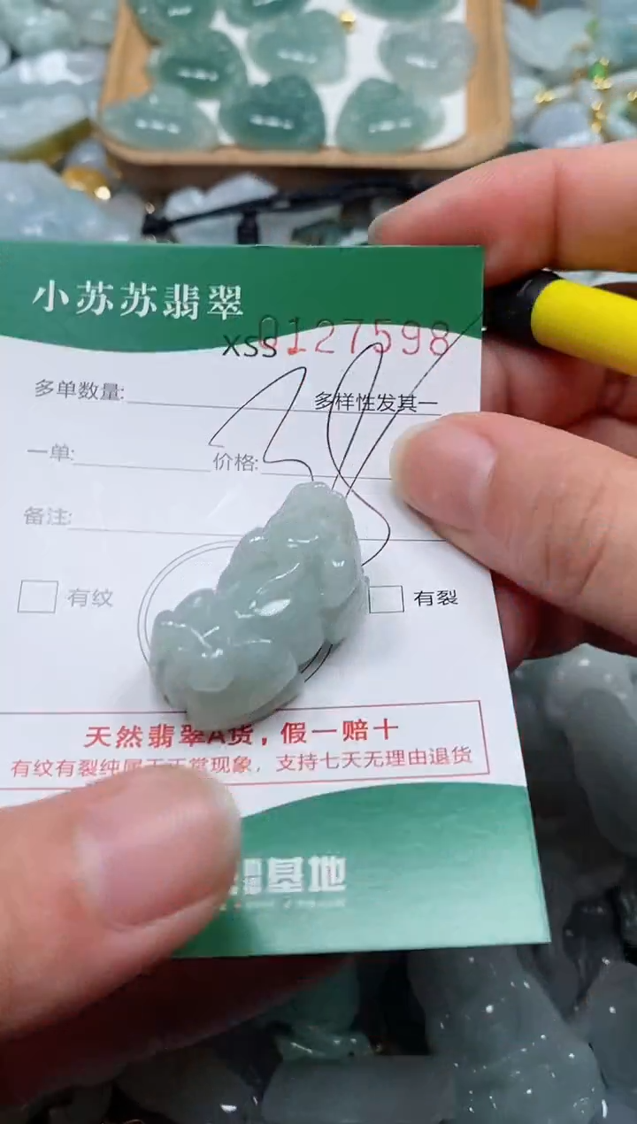 【闪购商品】翡翠颈饰未镶嵌闪购商品0127598