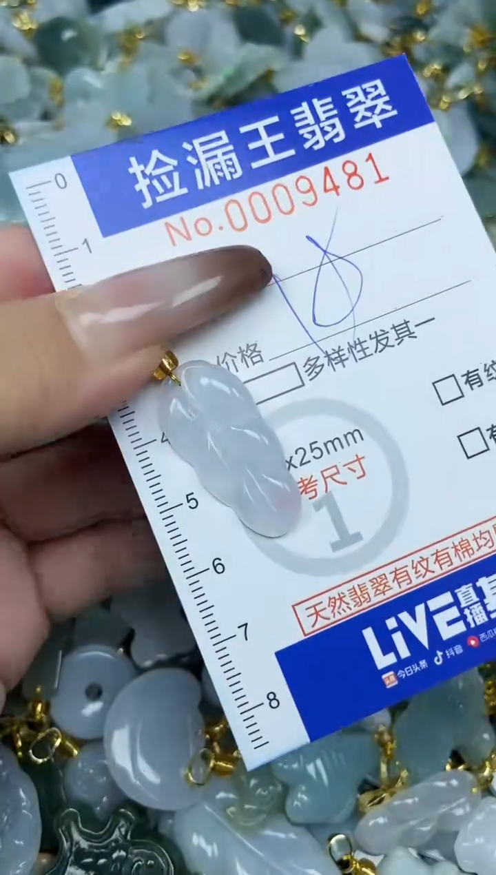 翡翠未镶嵌颈饰天然A货翡翠