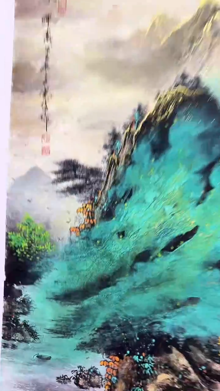 国画 孟宪岱手绘国画