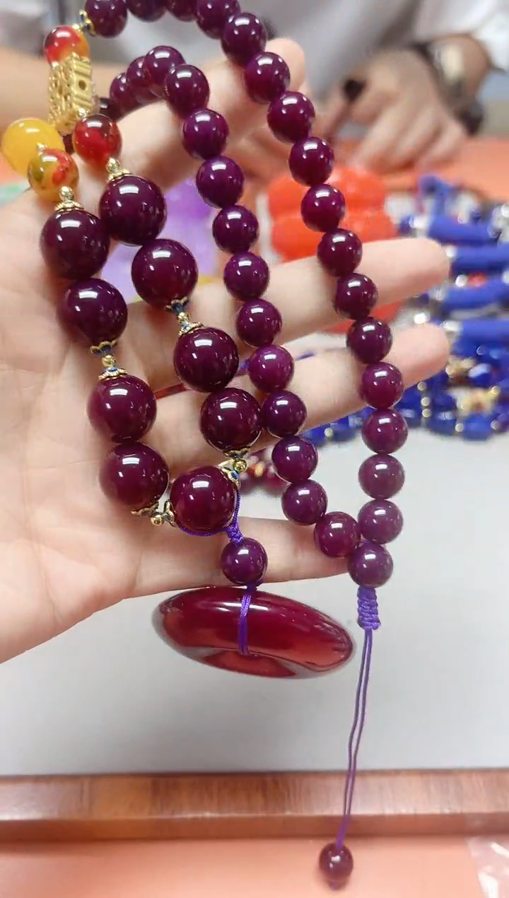 06号红色精品DIY毛衣链