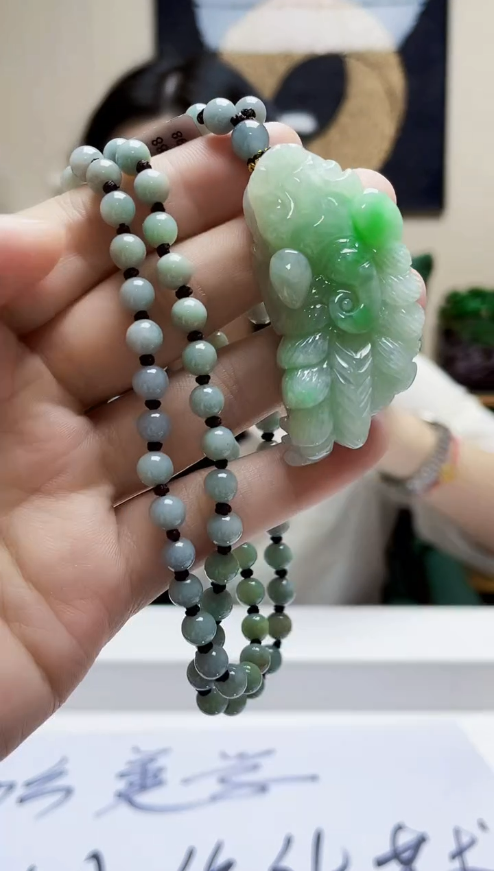 未镶嵌定制翡翠吊坠163